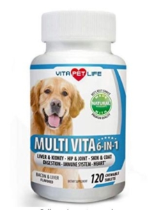 VITA PET LIFE 6 in 1 Multivitamin for Dogs