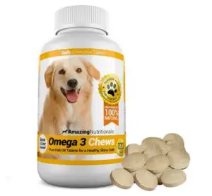 Amazing Nutritionals Omega Fish Oil for Dogs