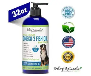 Deley Naturals Wild Caught Fish Oil for Dogs