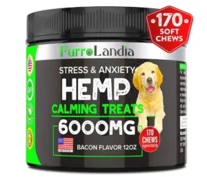 FurroLandia Hemp Calming Treats for Dogs