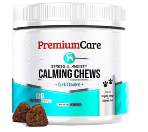 PREMIUM CARE Calming Treats with hemp for Dogs