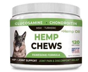 Pawesome Hemp Treats + Glucosamine for Dogs