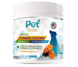 Pet Faves Natural Dog Hip & Joint Supplement for Dogs