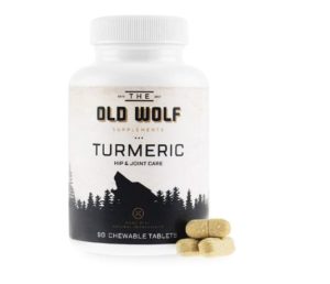 The old wolf Turmeric Curcumin Joint Supplement for Dogs