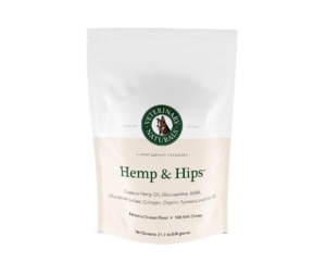 Veterinary Naturals Hemp & Hips Soft Chews Joint Supplement for Dogs