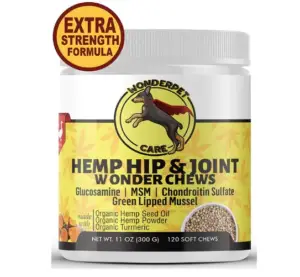 WonderPet Care Hemp Hip & Joint Supplement