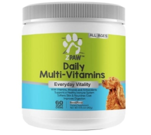 ZPAW Daily Multivitamins for Dogs of All Ages