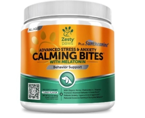 Zesty Paws Calming Bites for Dogs With Hemp